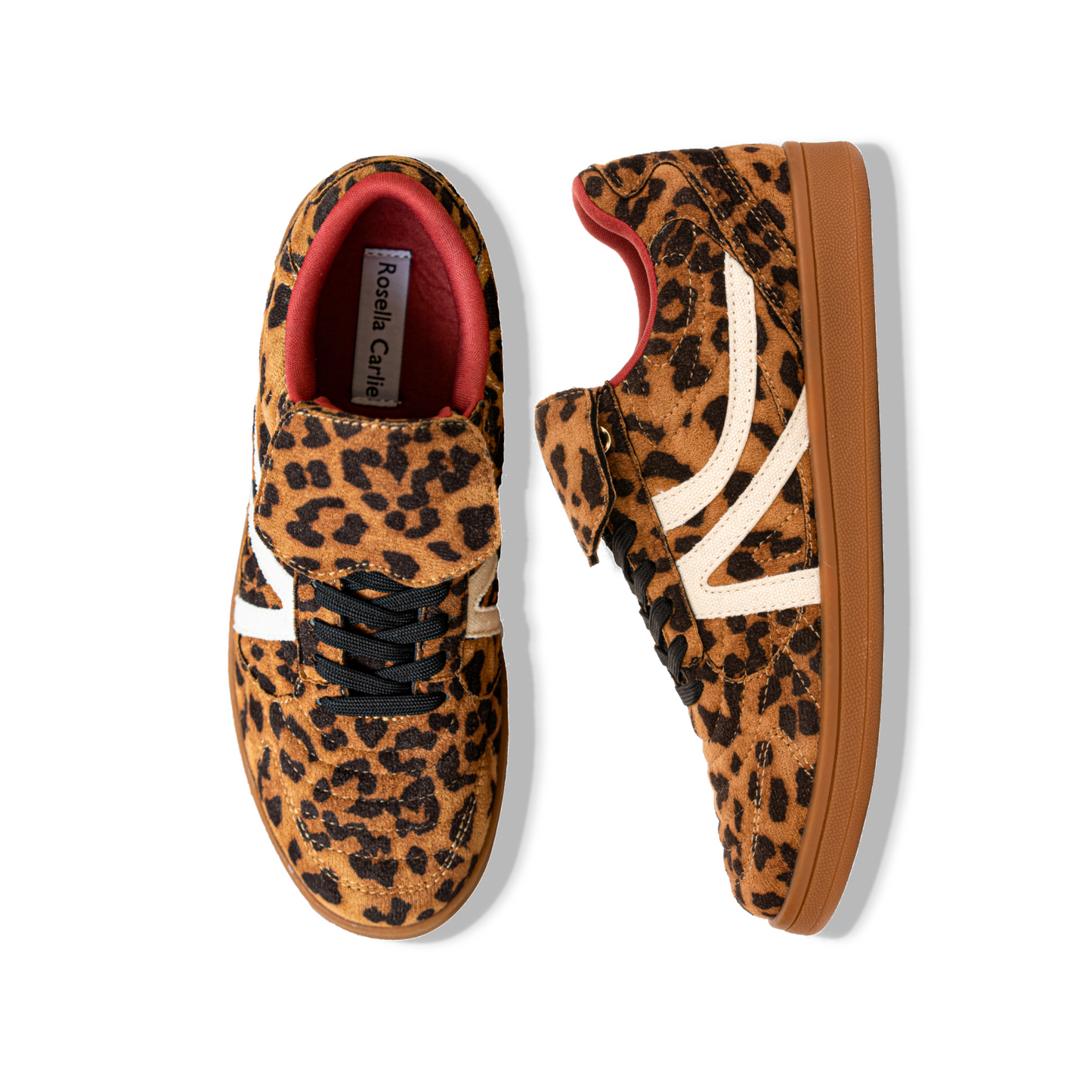 WOMEN'S WALKING SNEAKERS LEOPARD