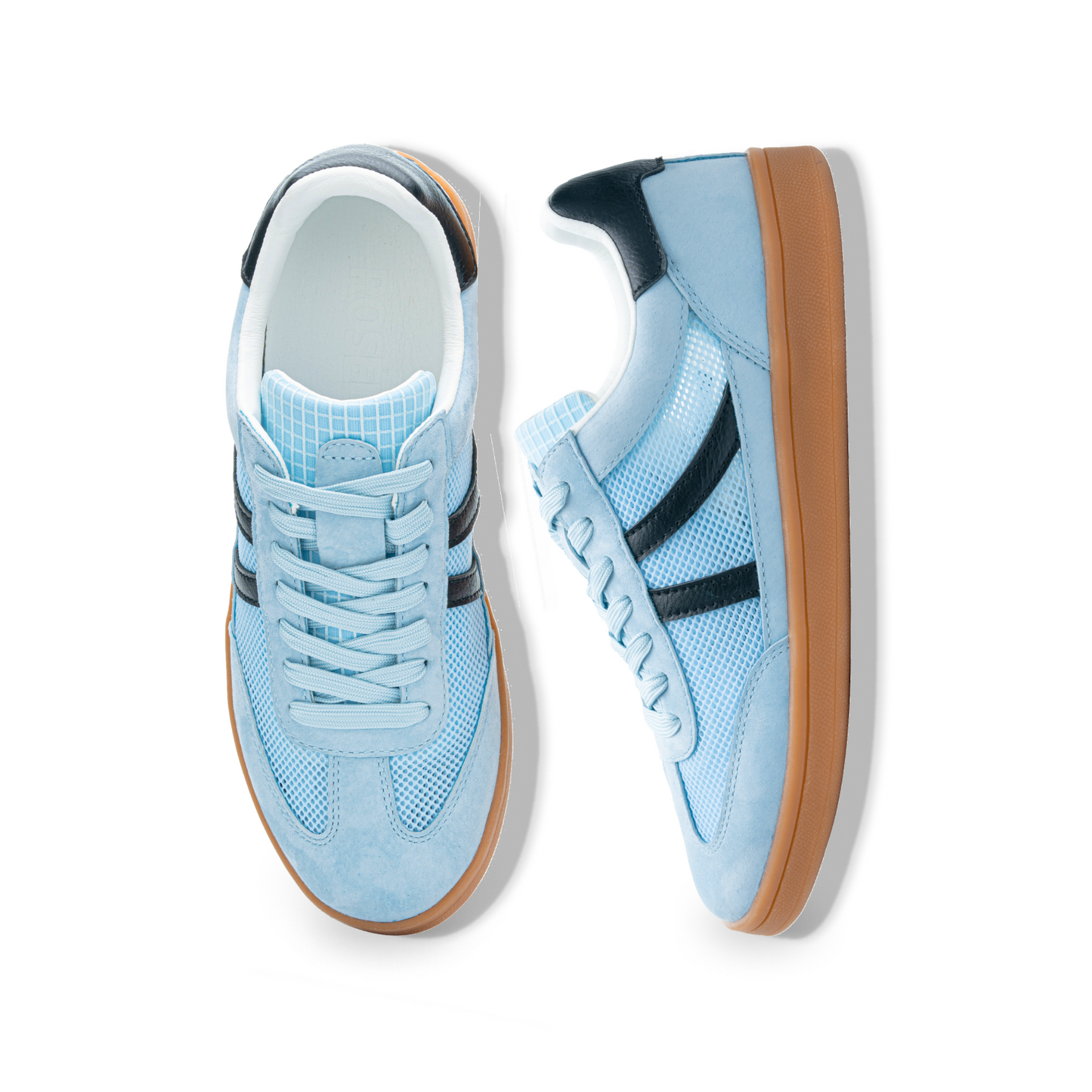 ROSELLA CARLIE WOMEN'S MESH WALKING SNEAKERS SKY BLUE