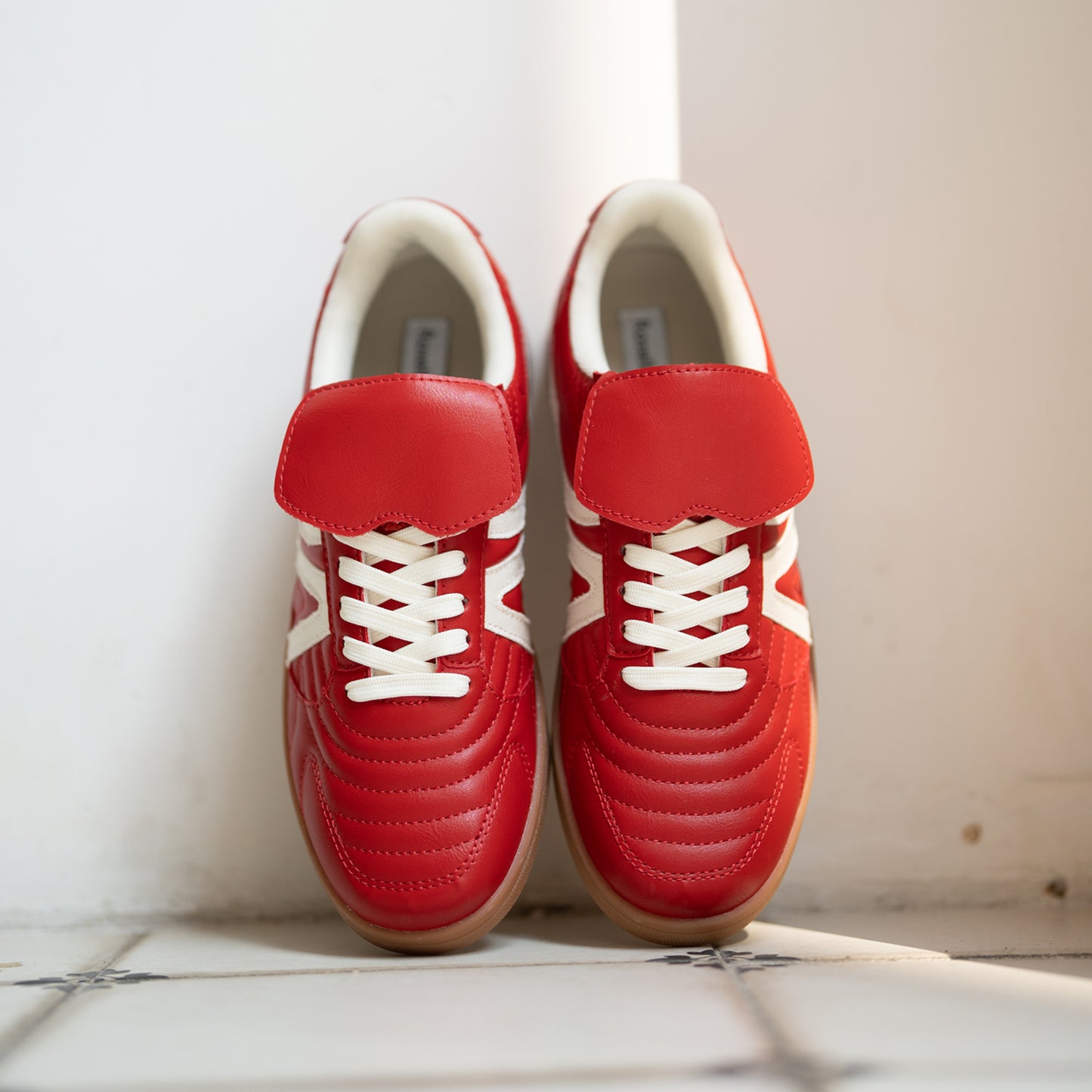 ROSELLA CARLIE WOMEN'S WALKING SNEAKERS BRIGHT RED