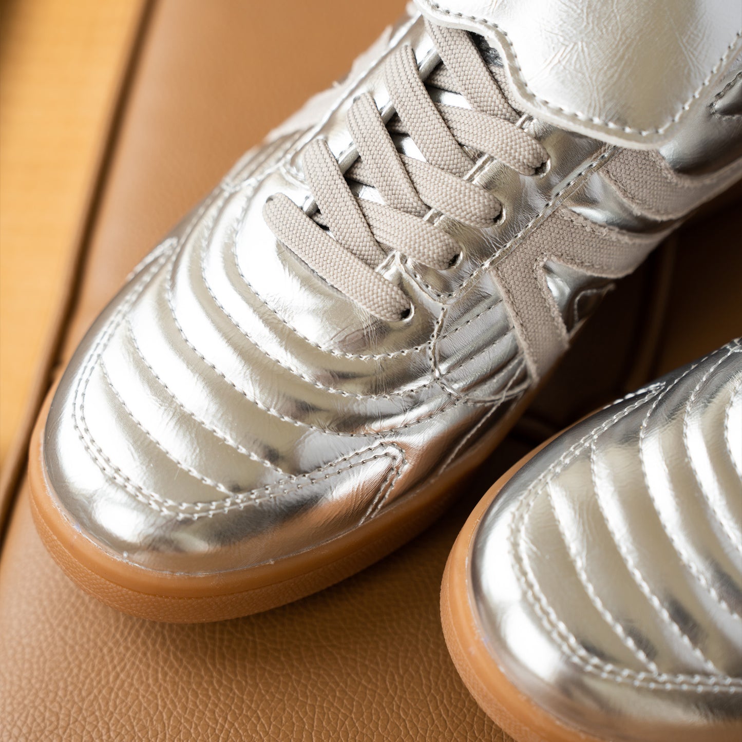 ROSELLA CARLIE WOMEN'S WALKING SNEAKERS SILVER