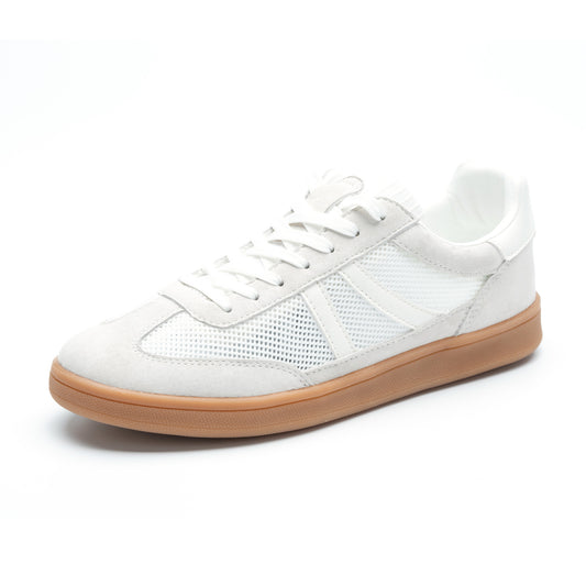 ROSELLA CARLIE WOMEN'S MESH WALKING SNEAKERS WHITE