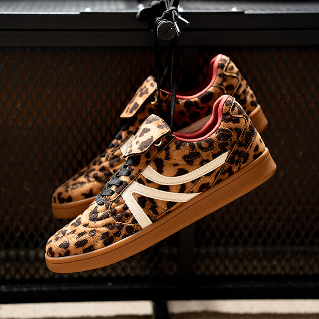ROSELLA CARLIE WOMEN'S WALKING SNEAKERS LEOPARD