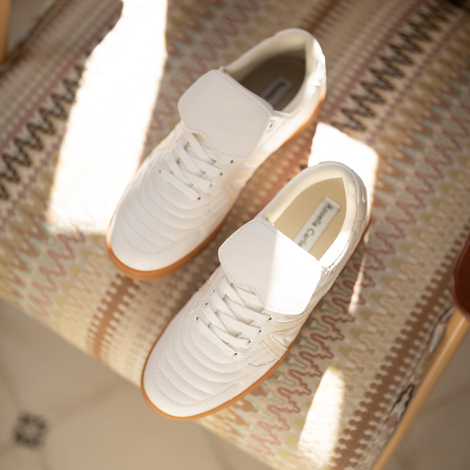ROSELLA CARLIE WOMEN'S WALKING SNEAKERS WHITE